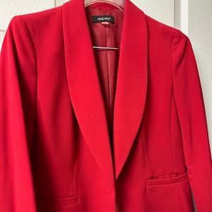 Red blazer